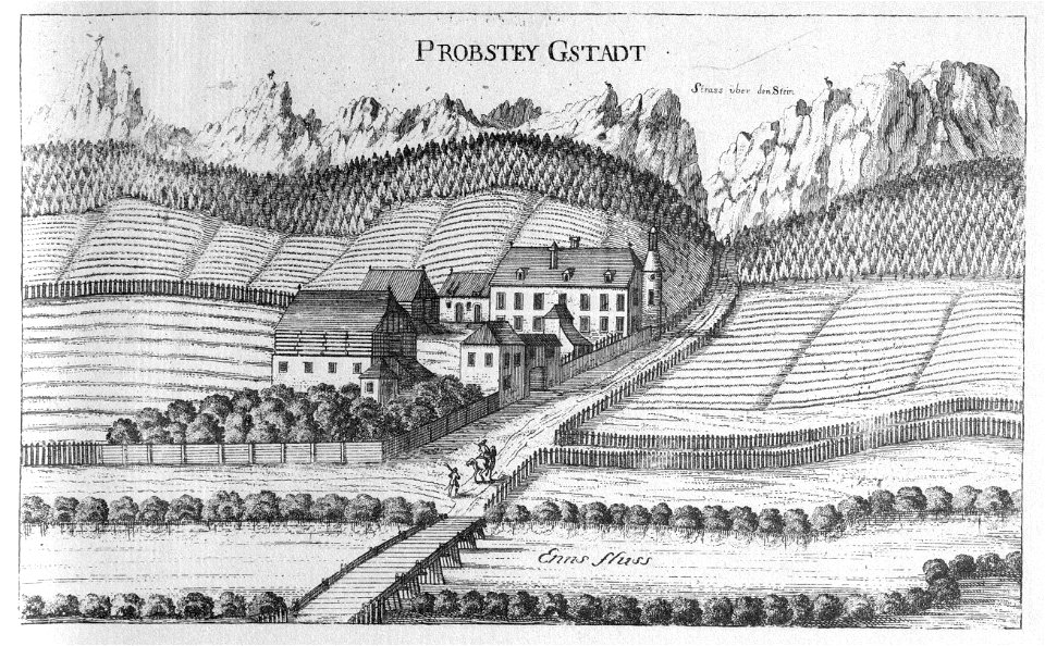 Vischer - Topographia Ducatus Stiria - 147 Gstadt bei Öblarn