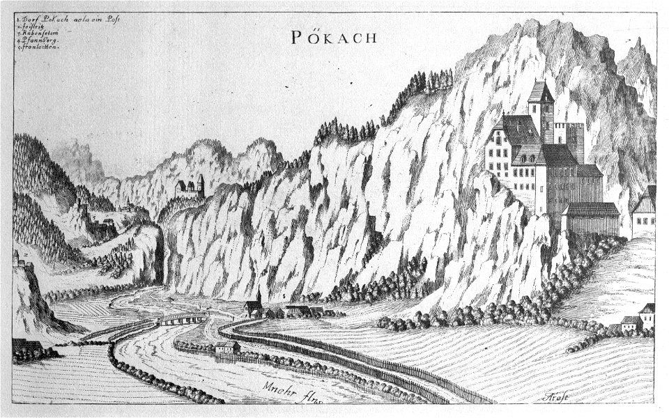 Vischer - Topographia Ducatus Stiriae - 292 Peggau bei Frohnleiten