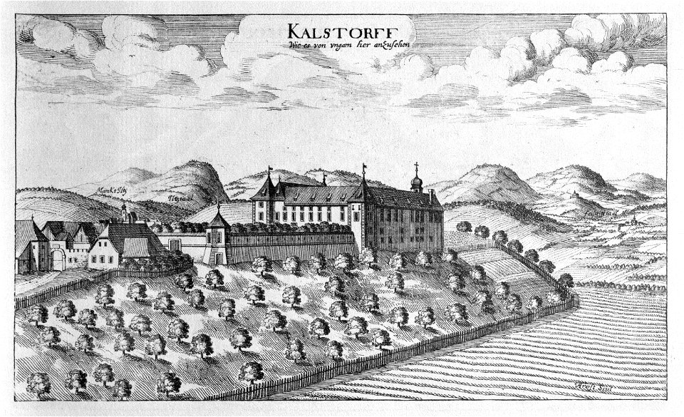 Vischer - Topographia Ducatus Stiria - 195 Kalsdorf bei Ilz