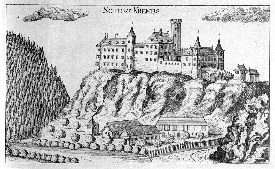 Vischer - Topographia Ducatus Stiria - 215 Krems bei Voitsberg