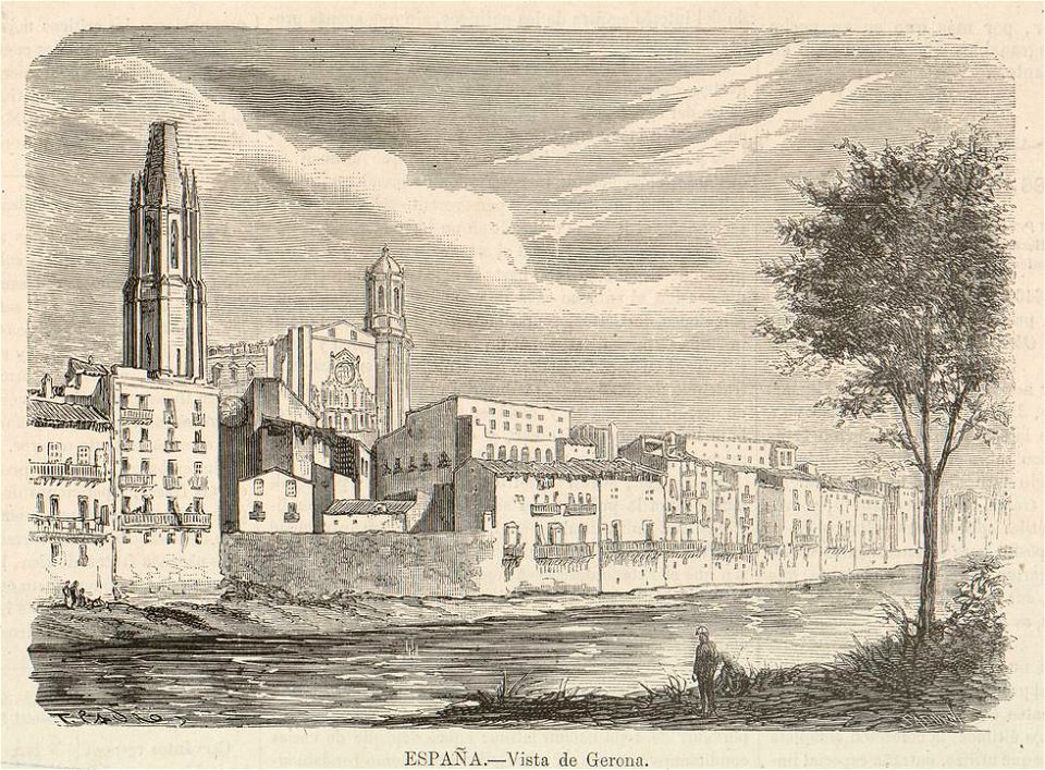 Vista de Gerona, de Tomás Padró