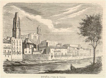Vista de Gerona, de Tomás Padró