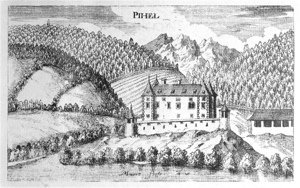 Vischer - Topographia Ducatus Stiriae - 303 Pichl im Mürztal
