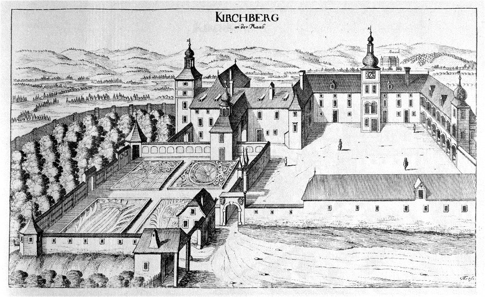 Vischer - Topographia Ducatus Stiria - 203 Kirchberg an der Raab