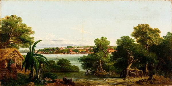 Vista de São Luis do Maranhão (atribuído), da Coleção Brasiliana Iconográfica