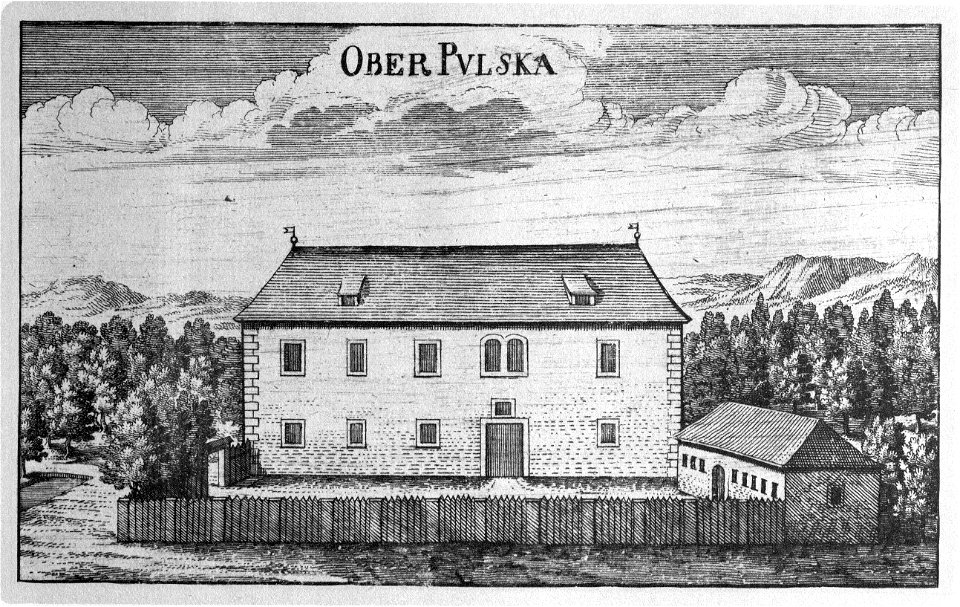 Vischer - Topographia Ducatus Stiriae - 320 Ober-Pulsgau - Polskava - Zgornja