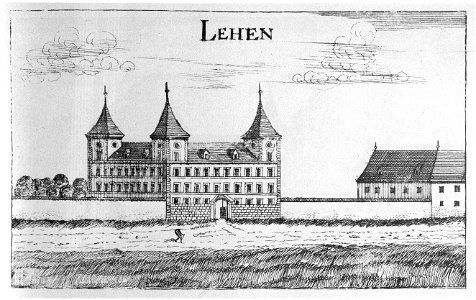 Vischer - Topographia Ducatus Stiria - 223 Lechen bei Windischgraz - Legen