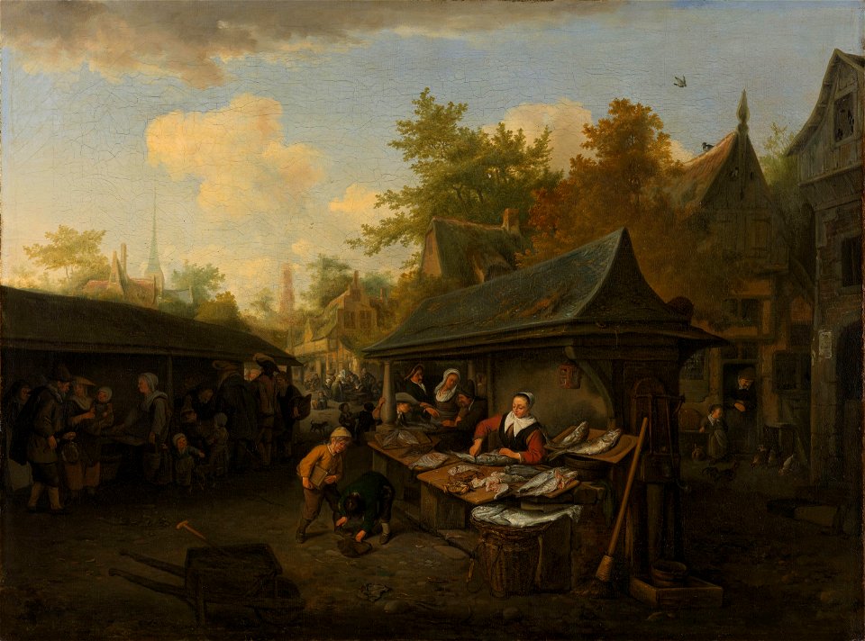 Vismarkt Rijksmuseum SK-A-98