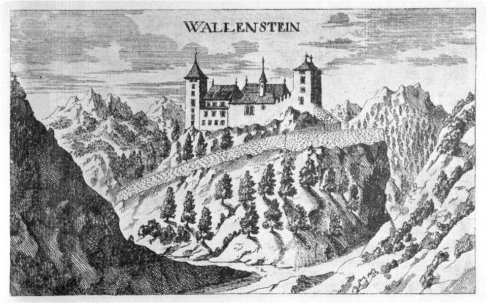 Vischer - Topographia Ducatus Stiriae - 461 Wallenstein