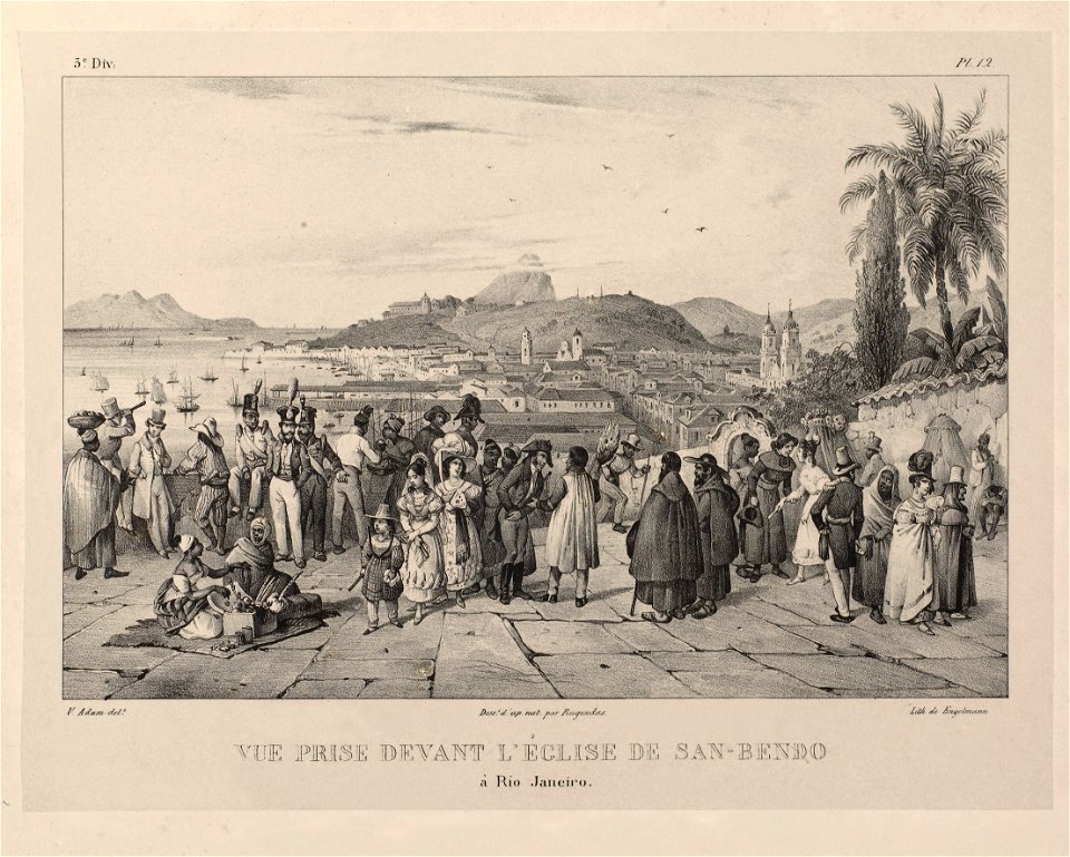 Vista do Mosteiro de São Bento AN