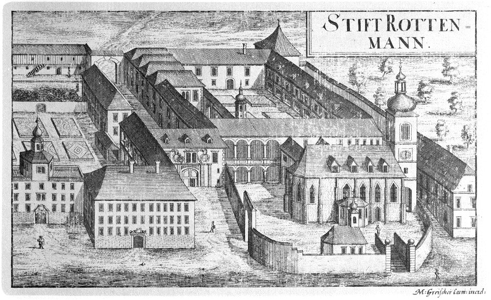 Vischer - Topographia Ducatus Stiriae - 359 Stift Rottenmann