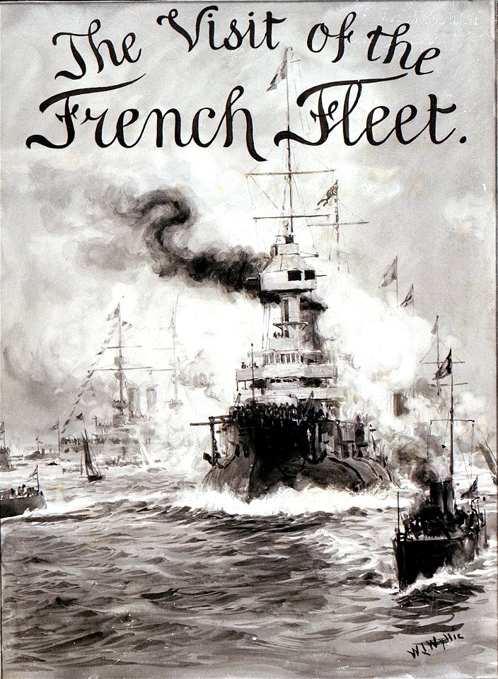 Visit of the French Fleet RMG PW1220