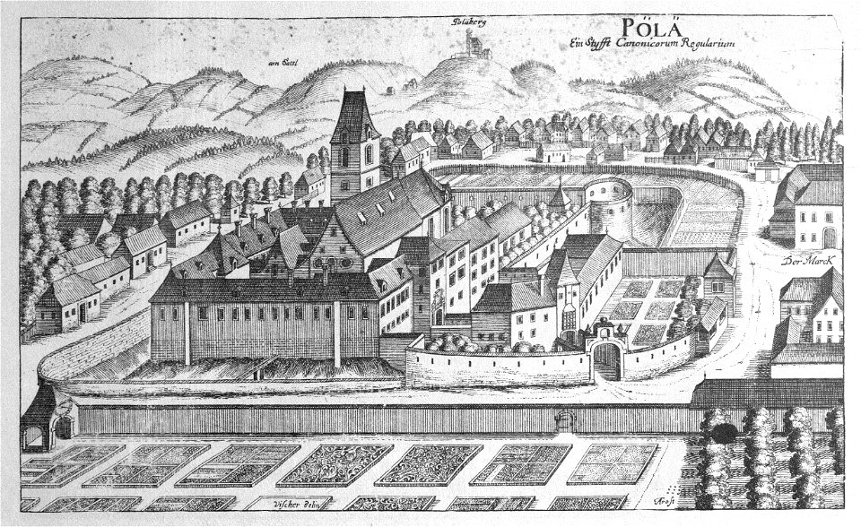 Vischer - Topographia Ducatus Stiriae - 311 Pöllau