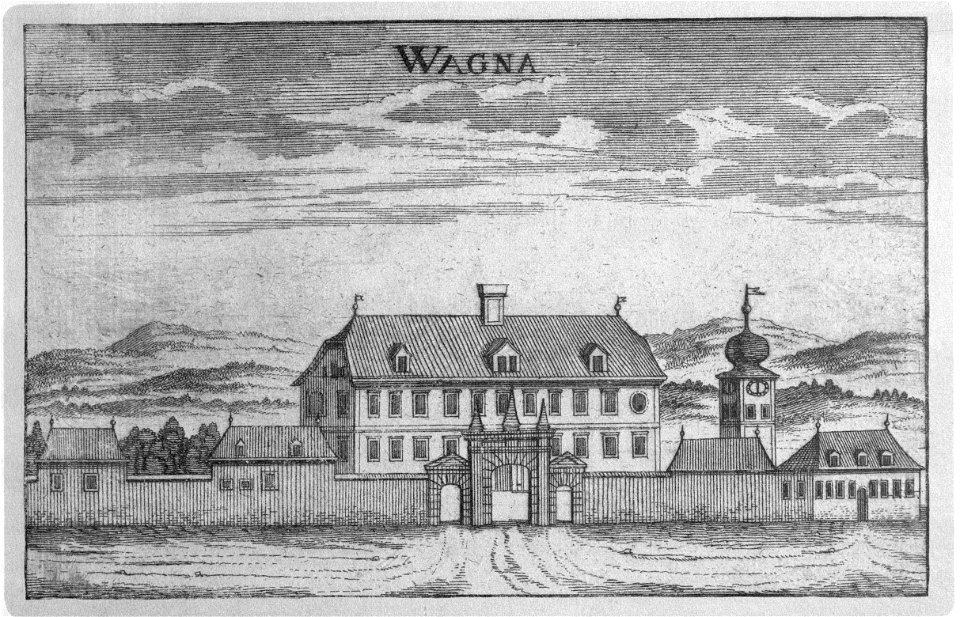 Vischer - Topographia Ducatus Stiriae - 457 Wagna bei Leibnitz