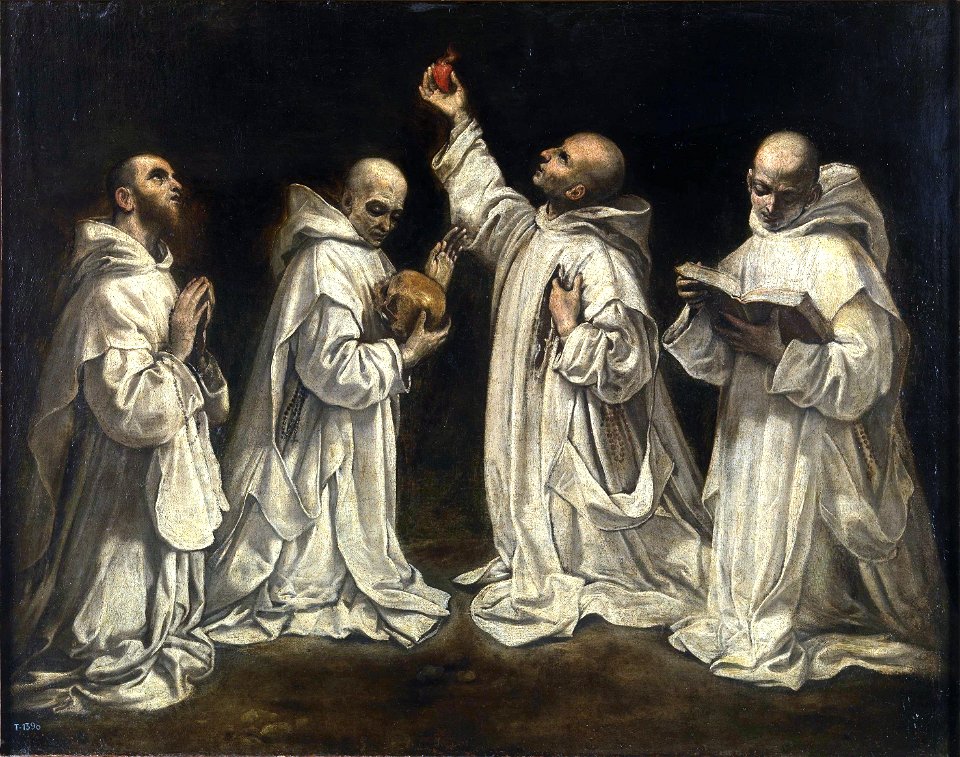 Visión de San Bruno, de Rutilio Manetti. (Museo del Prado)