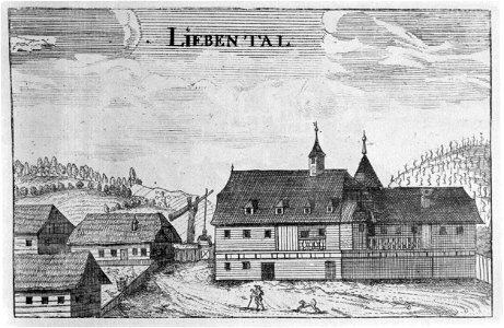 Vischer - Topographia Ducatus Stiria - 233 Liebental bei Kirchbach