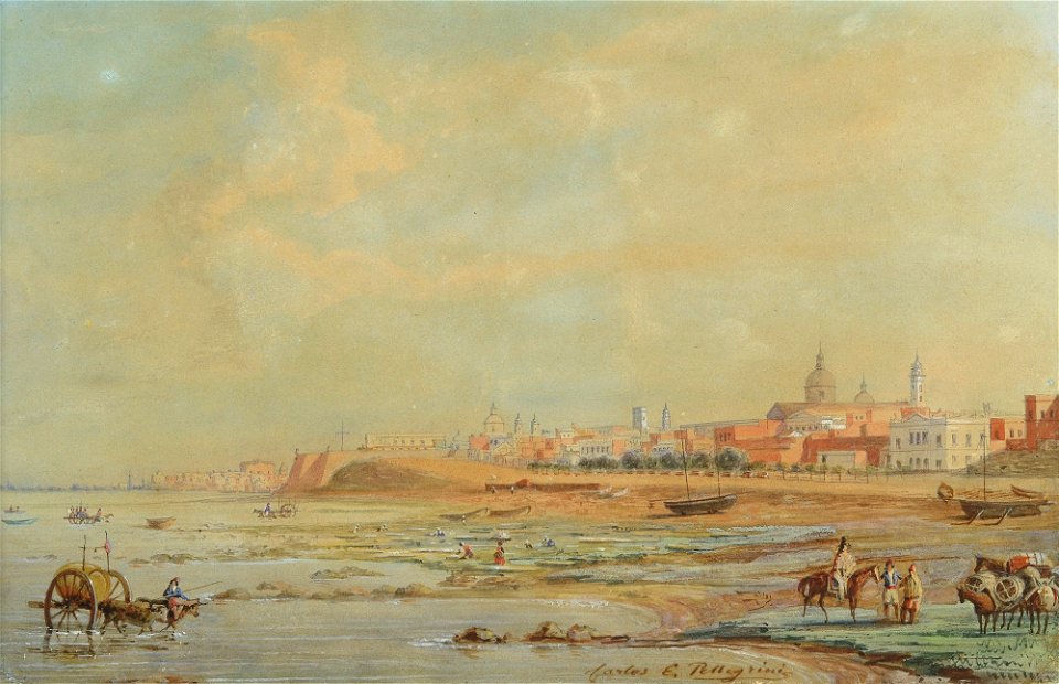 Vista de Buenos Aires - Charles Henri Pellegrini