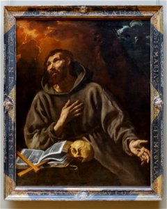 Vision of St Francis of Assisi, Tristan (Louvre RF 240) 01