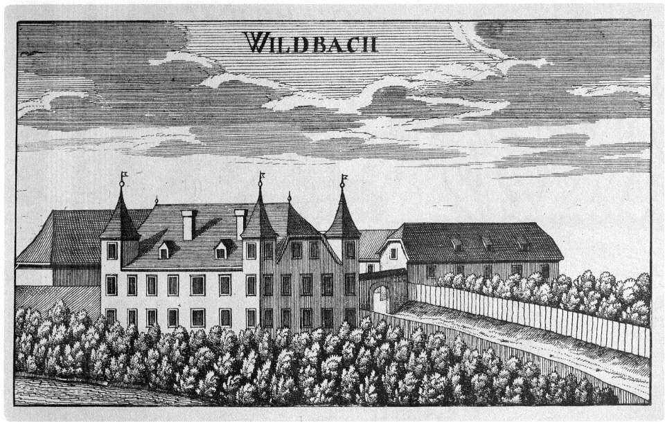 Vischer - Topographia Ducatus Stiriae - 476 Wildbach bei Deutschlandsberg