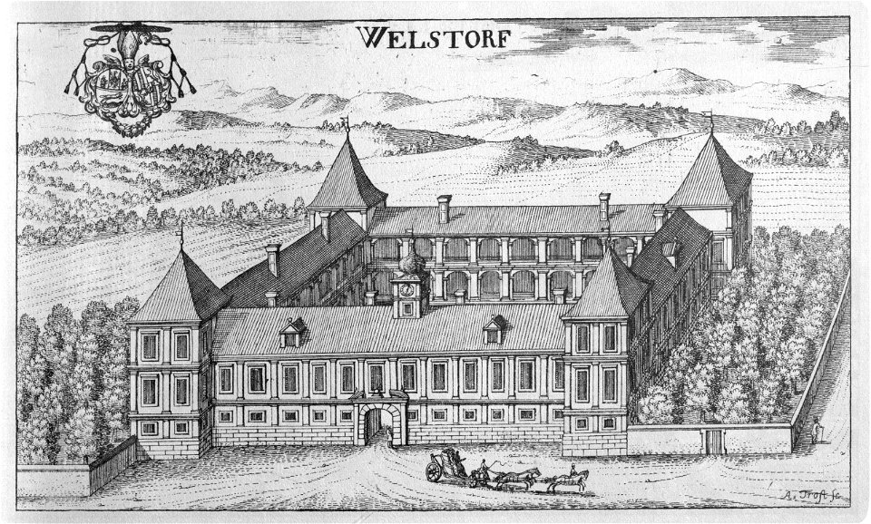 Vischer - Topographia Ducatus Stiriae - 471 Welsdorf bei Fürstenfeld