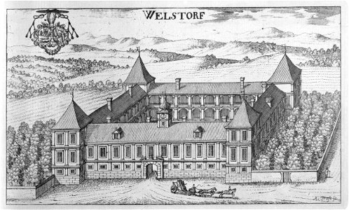 Vischer - Topographia Ducatus Stiriae - 471 Welsdorf bei Fürstenfeld