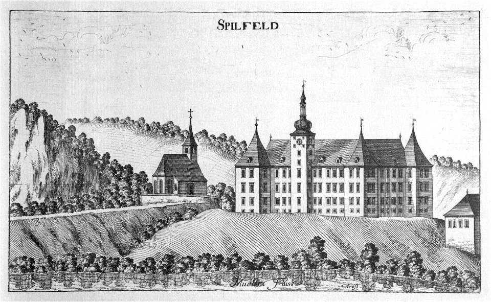 Vischer - Topographia Ducatus Stiriae - 399 Spielfeld bei Leibnitz