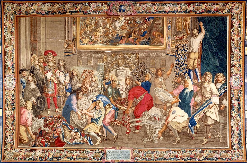 Visit of Louis XIV at the Gobelins