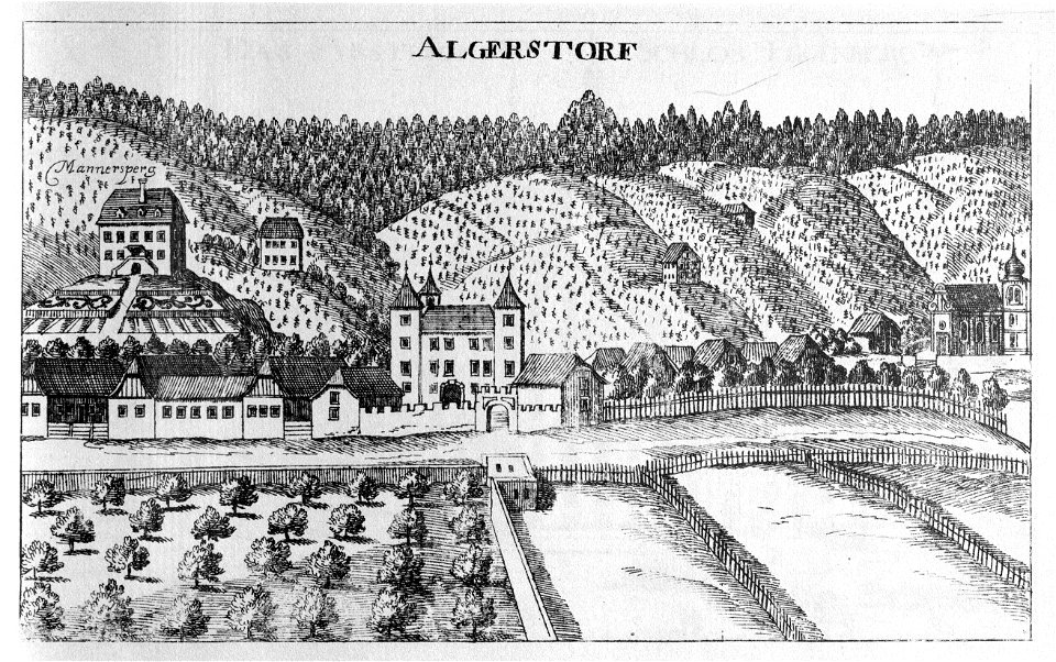 Vischer - Topographia Ducatus Stiria - 111 Graz Algersdorf