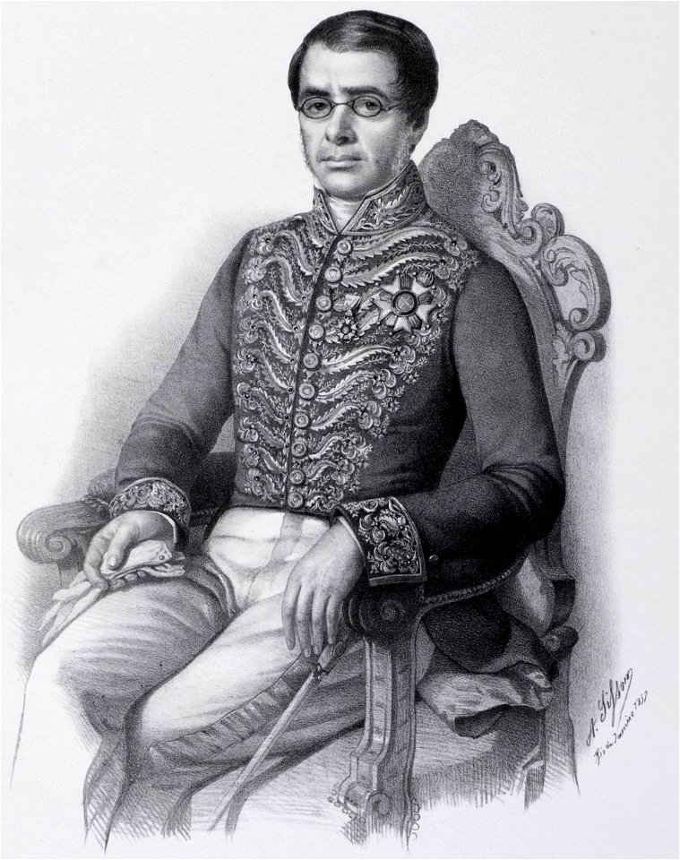 Visconde de Itaborahy - Litografia (cropped)