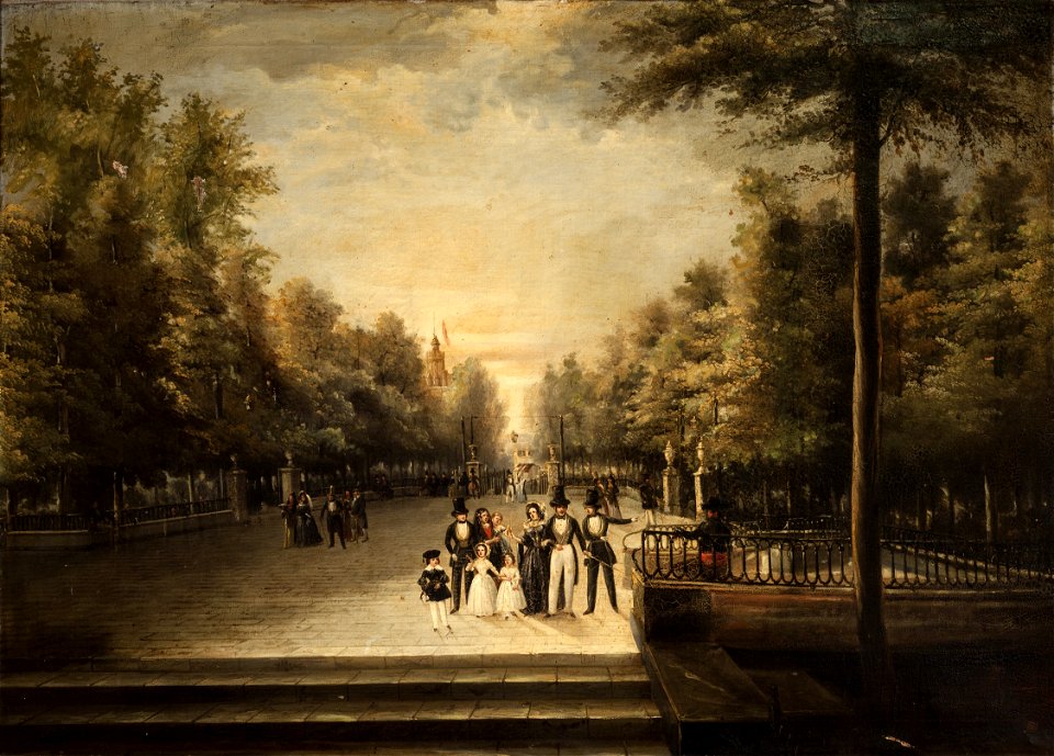 Vista del Paseo de Cristina (Ayuntamiento de Sevilla)