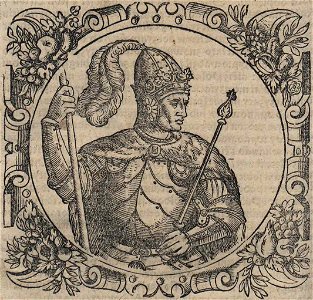 Vitaŭt Vialiki. Вітаўт Вялікі (A. Guagnini, 1578, 1611). Free illustration for personal and commercial use.