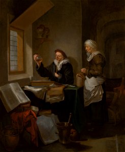 Visit to the Doctor by Hendrick Heerschop Mauritshuis 801