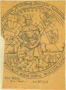Vitaŭt Vialiki. Вітаўт Вялікі (Z. Gloger, 1407, 1900)