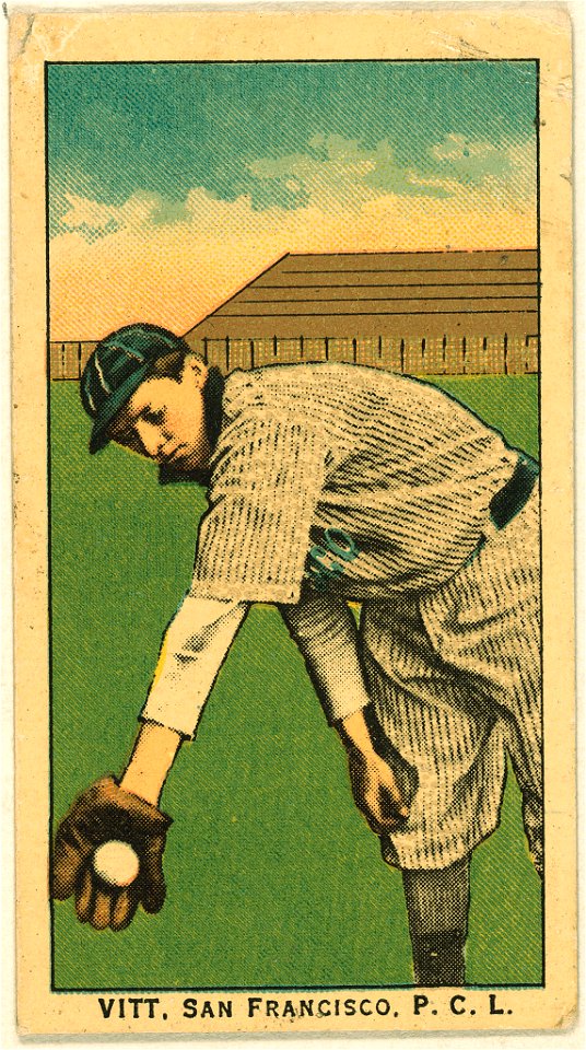 Vitt, San Francisco Team, baseball card portrait LCCN2008677342
