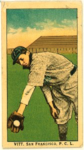 Vitt, San Francisco Team, baseball card portrait LCCN2008677342