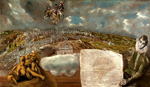 Vista y plano de Toledo, de El Greco