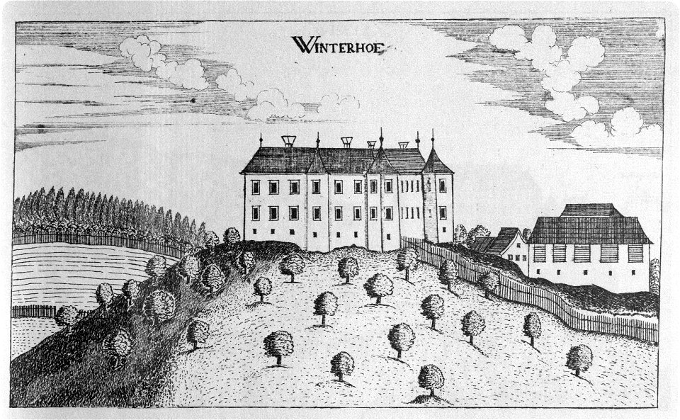 Vischer - Topographia Ducatus Stiriae - 486 Winterhof bei Mooskirchen