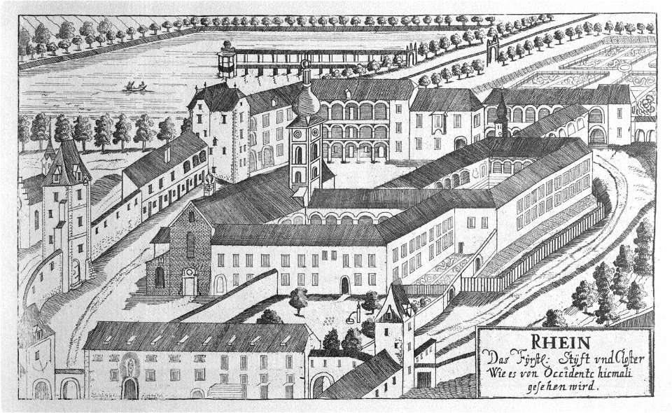 Vischer - Topographia Ducatus Stiriae - 336 Kloster Rein bei Graz