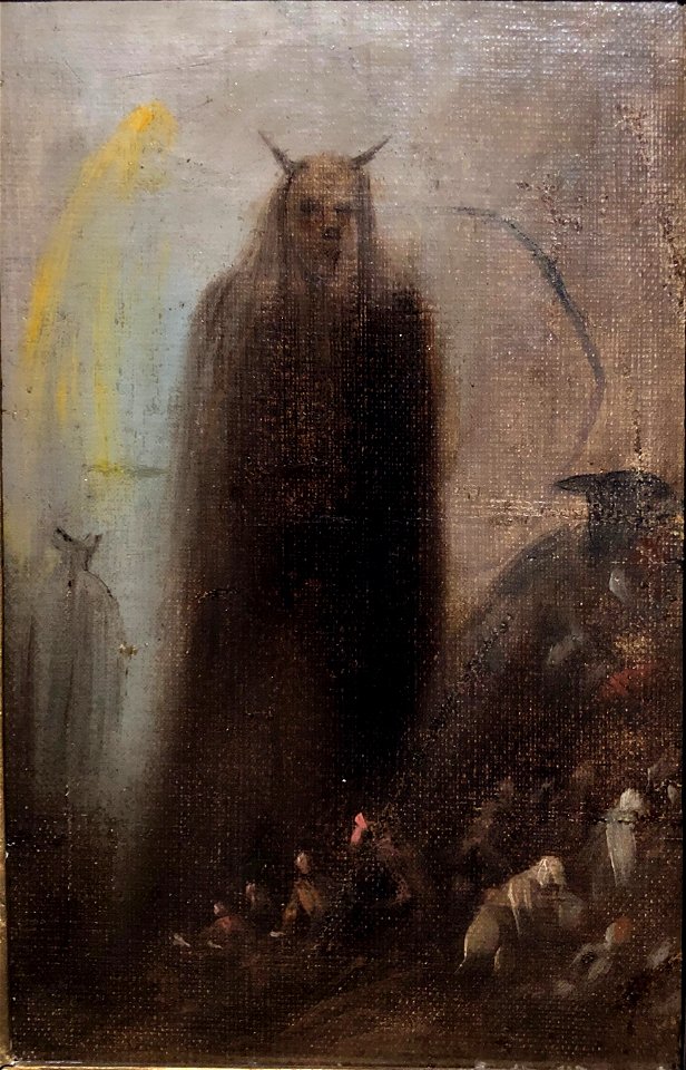 Visión fantasmal por Francisco de Goya