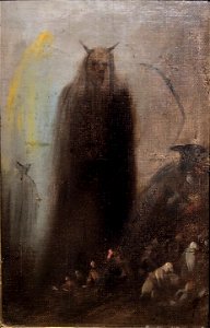Visión fantasmal por Francisco de Goya