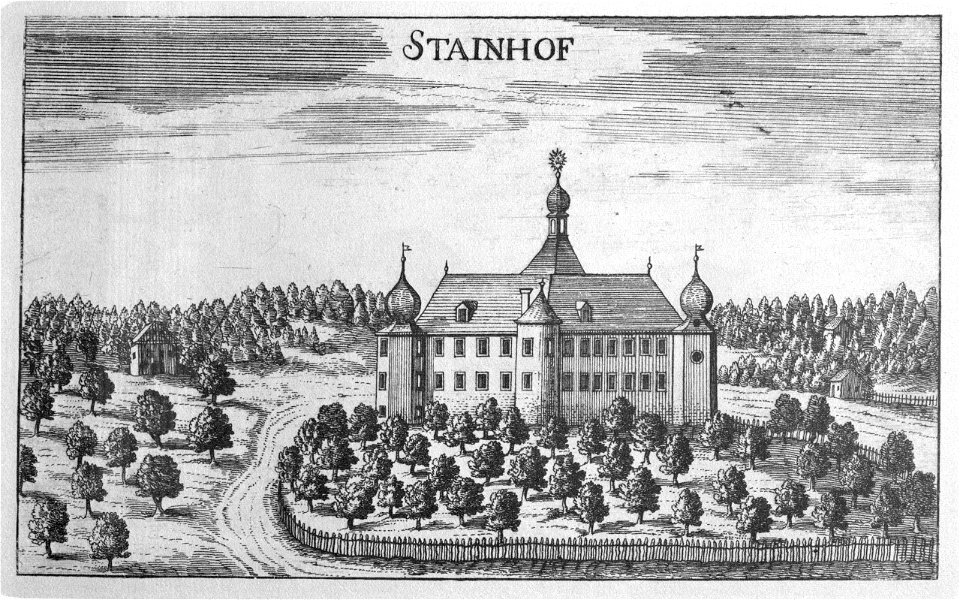 Vischer - Topographia Ducatus Stiriae - 409 Steinhof bei Radkersburg - Stanof