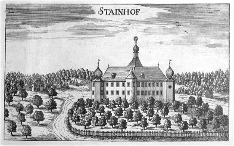 Vischer - Topographia Ducatus Stiriae - 409 Steinhof bei Radkersburg - Stanof