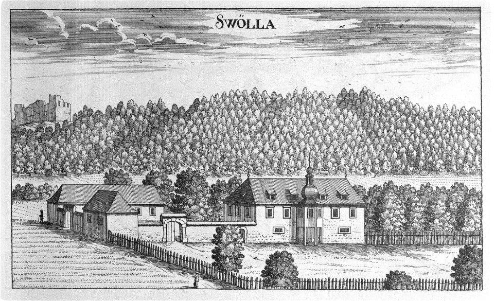 Vischer - Topographia Ducatus Stiriae - 388 Schwölla bei Plankenstein