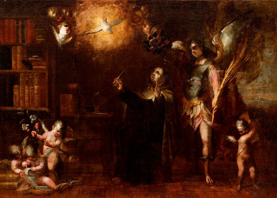 Visión de San Pedro de Alcántara, anónimo del siglo XVII (Museo del Prado)