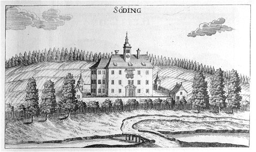 Vischer - Topographia Ducatus Stiriae - 396 Söding bei Voitsberg