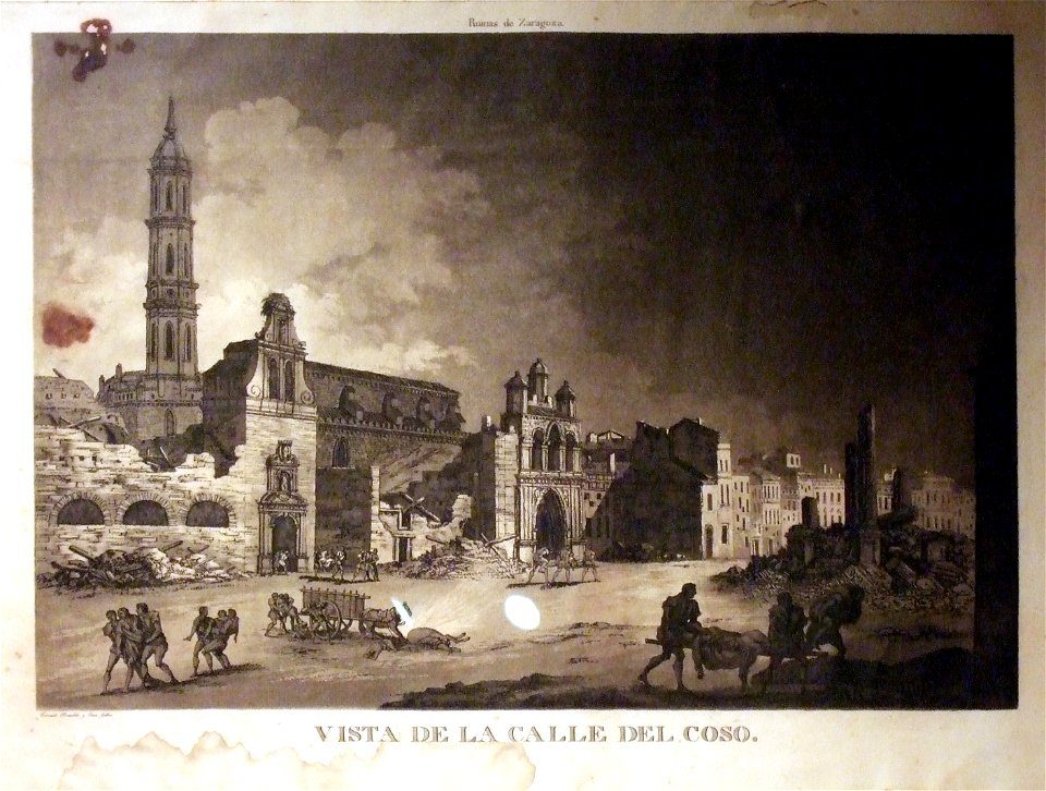 Vista de la calle Coso