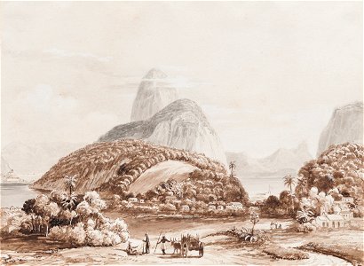 Vista do Rio de Janeiro (1), da Coleção Brasiliana Iconográfica