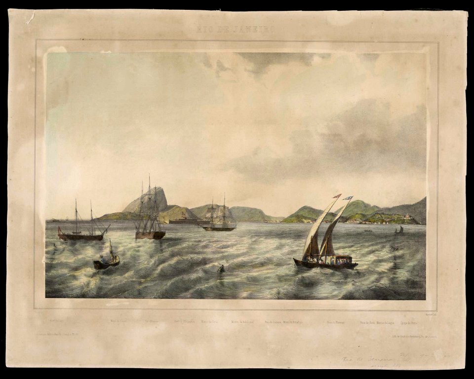 Vistas do Rio de Janeiro - cidade e baía