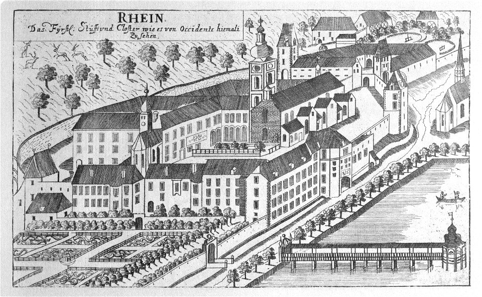 Vischer - Topographia Ducatus Stiriae - 335 Kloster Rein bei Graz