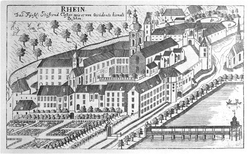 Vischer - Topographia Ducatus Stiriae - 335 Kloster Rein bei Graz